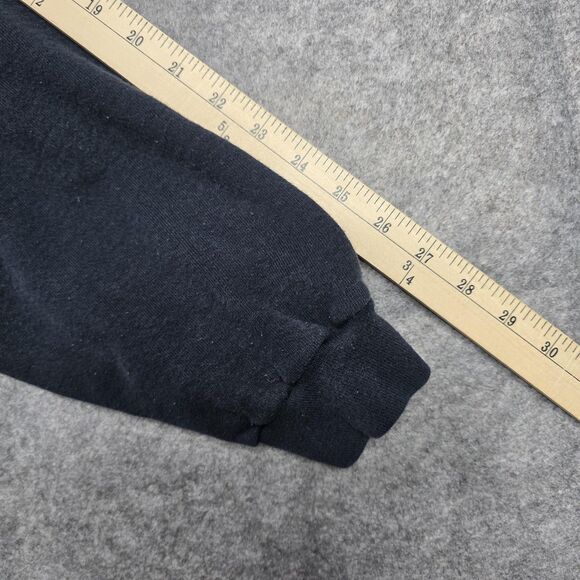 Harley-Davidson Sweatshirt Mens Large Black Crewneck Bald Eagle Canada Graphic - Picture 7 of 9